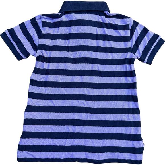 Polo Ralph Lauren Vintage Lavender/Navy Striped Polo - Picture 2 of 3